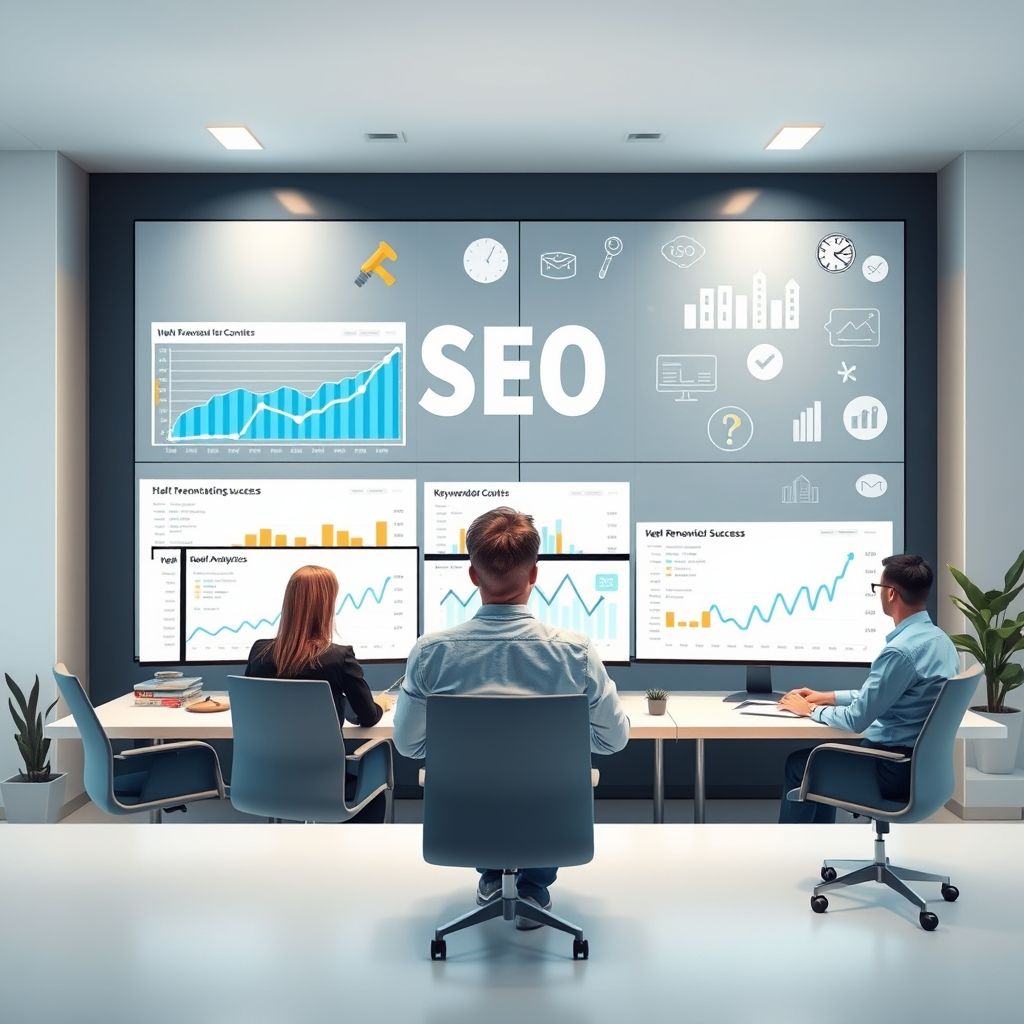 Clean, modern renovation: A professional tradie's SEO success story.