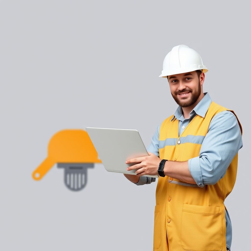 Modern content marketing for Australian construction firms, a professional and clean digital strategy.